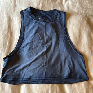 🎉 SALE 🎉 Lululemon Blue Crop Tank